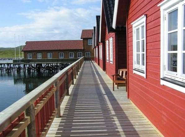 Adventure Camp - Mehamn Hotel Buitenkant foto